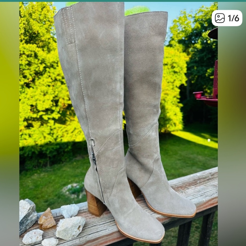 Dolce Vita Knee High heeled Boots Size 5
